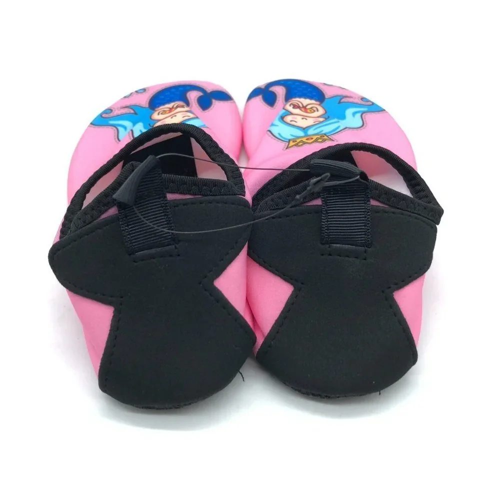 Adorllya Girls Water Shoes Slip On Fabric Mermaid Pink 30/31 US 11/11.5